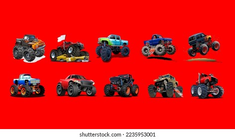 3d model set of Jeep vehicle from different angles , animation movie and video game projects