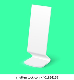 3D Model of a Standing Banner for Your Product Presentation