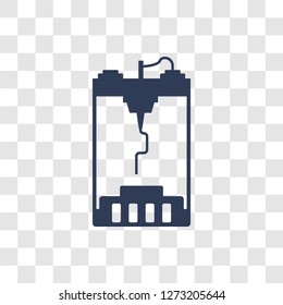3d modeling icon. Trendy 3d modeling logo concept on transparent background from General collection