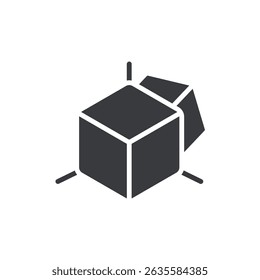 ícone de modelagem 3d coleção .design estilo com fundo
