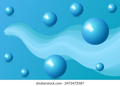 3D modernes abstraktes Hintergrunddesign