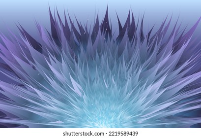3D modern abstract presentation background. Luxury colorful background with Color Splash. Abstract decoration with Magic Flower for any use. 