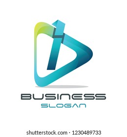 3d Modern Letter 'i'