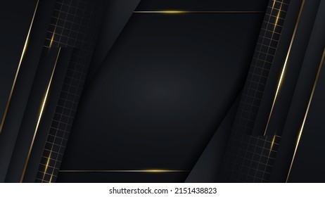 2,452 Luxury abstract black metal background with golden light lines ...