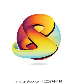 3d Modern Number 'Eight'