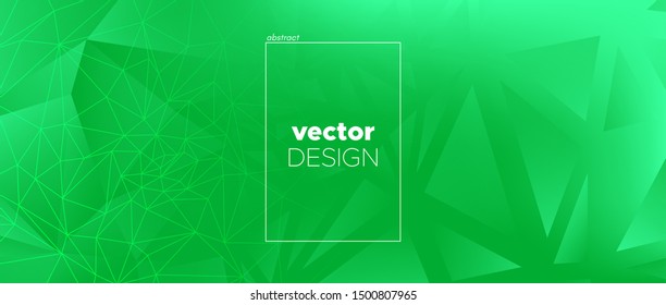 3d Modern Polygon Background. Gradient Creative Geometry. Vector Minimal Concept. Futuristic Landing Page. Neon 3d Abstract Polygon Wallpaper. Graphic Geometric Shapes. Dynamic Polygonal Banner.