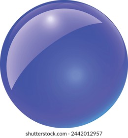 3D Modern round abstract background.
Glass blue ball or precious pearl. Glossy
realistic ball, 3D abstract vector illustration
highlighted on a white background. Big
metal bubble with shadow.
