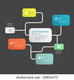 3D modern vector abstract step lable infographic elements  for business , banners , web site , brochures