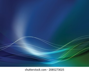 3D modern wave curve abstract presentation background. Luxury paper cut background. 