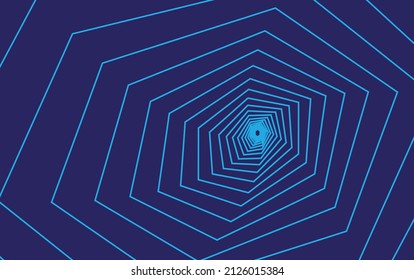 3D modern wave curve abstract presentation background.dark blue background. Luxury paper cut on blue background. Abstract decoration, gradient background, 3d vector illustration. 