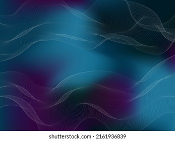 3D modern wave curve abstract presentation background. Luxury paper cut background.