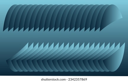 3D modern wave curve abstract presentation background. Luxury paper cut background. Abstract decoration, golden pattern, halftone gradients, 3d Vector illustration background
