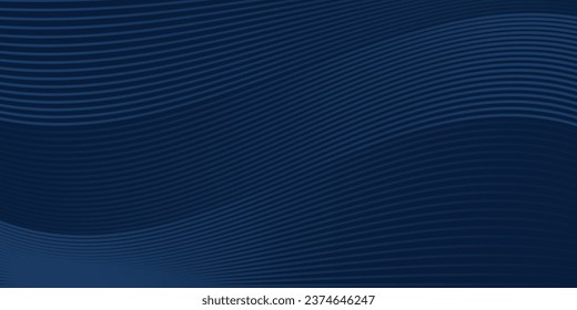 Fondo de presentación abstracto de curva de onda moderna 3D. El fondo del papel de lujo cortado. Decoración abstracta, patrón dorado, gradientes de medio tono