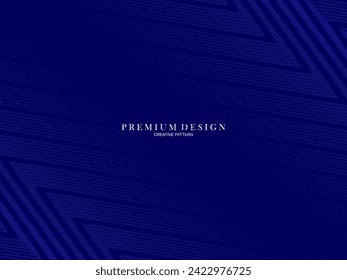 Fondo de presentación abstracto de curva de onda moderna 3D. Fondo de líneas de lujo. Decoración abstracta, gradiente de semitono, Ilustración vectorial 3d. Fondo azul.