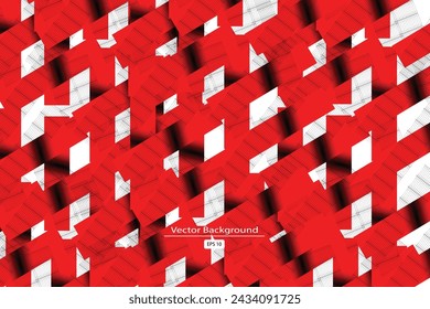 3D modern wave curve abstract presentation background. Luxury paper cut background. Premium background design with diagonal line pattern. Vector horizontal template for digital lux business 