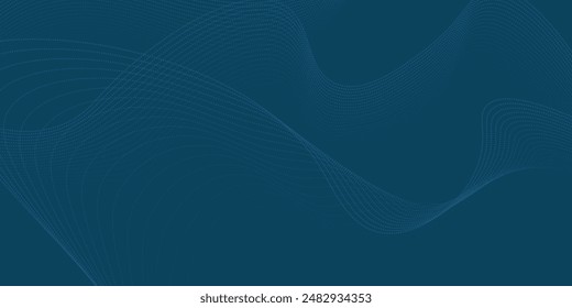 3D modern wave curve abstract presentation background. Luxury paper cut background.
