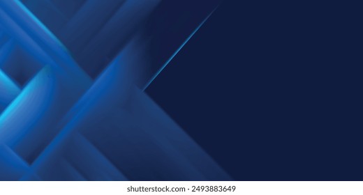 3D modern wave curve abstract presentation background. Luxury paper cut background