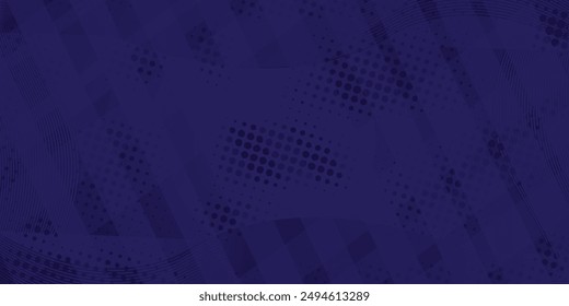 3D modern wave curve abstract presentation background. Luxury paper cut background. Abstract decoration, golden pattern, halftone gradients, 3d Vector illustration. Dark blue background