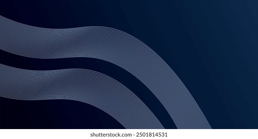 3D modern wave curve abstract presentation background. Luxury paper cut background. Abstract decoration, golden pattern, halftone gradients, 3d Vector illustration.
