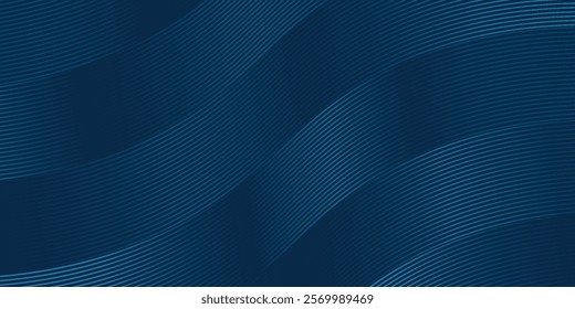 3D modern wave curve abstract presentation background. Luxury paper cut background. Abstract decoration, golden pattern, halftone gradient, 3d