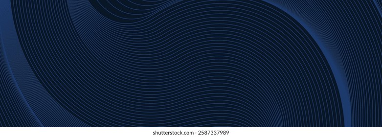 3D modern wave curve abstract presentation background. Luxury paper cut background.