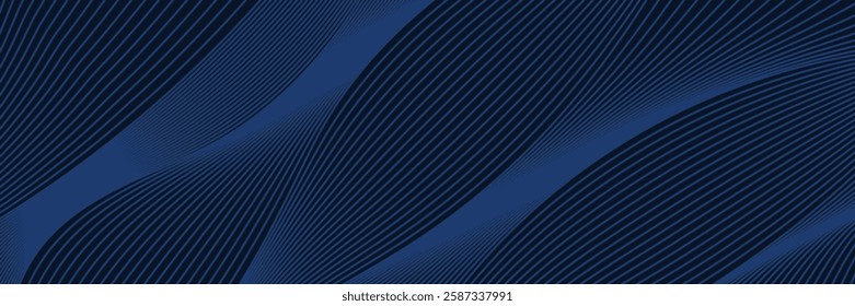 3D modern wave curve abstract presentation background. Luxury paper cut background. Abstract decoration, golden pattern, halftone gradients, 3d Vector illustration