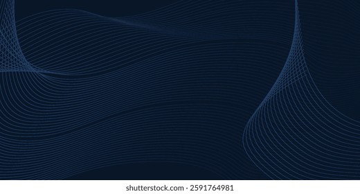 3D modern wave curve abstract presentation background. Luxury paper cut background. Abstract decoration, golden pattern, halftone gradients, 3d Vector illustration.