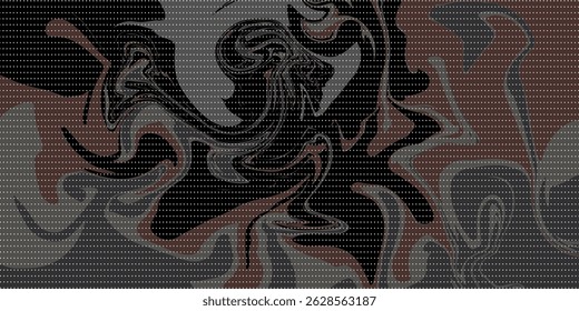 3D modern wave curve abstract presentation background. Luxury paper cut background. Abstract decoration, golden pattern
