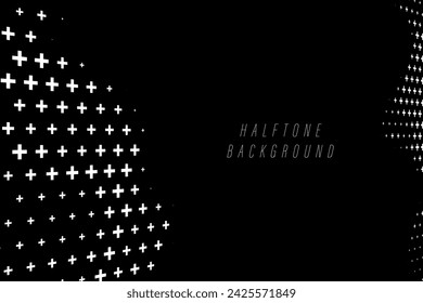3D modern wave dots abstract presentation background. Luxury paper cut background. Abstract decoration, halftone gradients, 3d Vector illustration. 