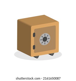 3d money box concept in minimal cartoon style