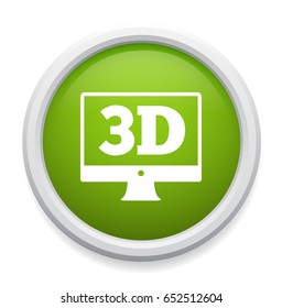 3d monitor button