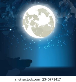 3.ª luz de luna con ánimo nocturno 