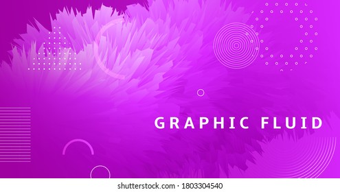 3d Movement. Fluid Shapes. Pink Dynamic Background. Color Creative Flyer. Abstract Motion. 3d Movement. Music Vibrant Poster. Vector Geometric Template. Wave Graphic Design. Flow 3d Movement.