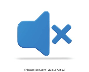 Ilustración vectorial de iconos silenciosos de 3.ª