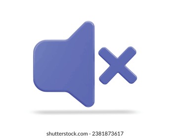 Ilustración vectorial de iconos silenciosos de 3.ª