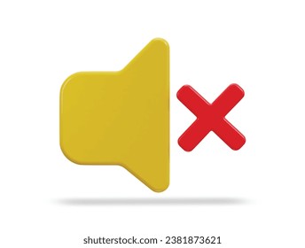 Ilustración vectorial de iconos silenciosos de 3.ª