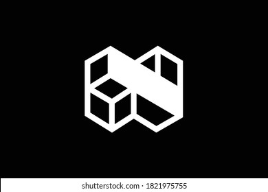 3D N letter logo design on luxury background. 3D NN monogram initials letter logo concept. N icon design. NN elegant and Professional white color letter icon design on black background. N NN