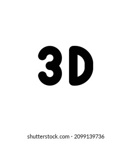 Icono de nombre 3D, eps 10