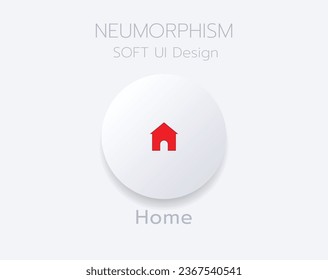 Diseño de IU Neumorphic Soft 3D. Botones 3D.