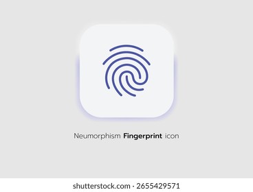 Design de interface gráfica suave neumórfico 3D. Botões 3D.