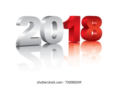 3D new year 2018