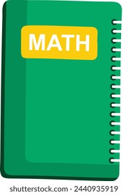 3D Notepad sheet on a spring. In line,
empty space for your information, place
your text, important note, blank, reminder,
personal diary, write down, writings. Vector
illustration