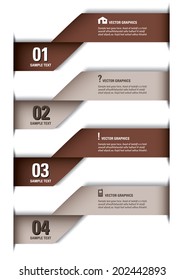 3D Numbered Banners.