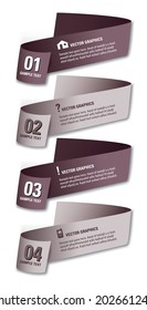3D Numbered Banners.