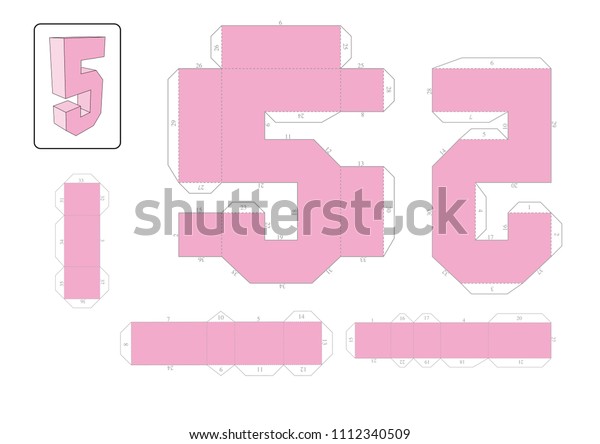 Layered Number Svg For Crafters Layered SVG Cut File