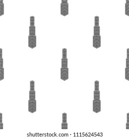 3d office building icon. Element of 3d building icon for mobile concept and web apps. Pattern repeat seamless 3d office building icon. icon can be used for web and mobile on white background