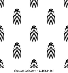 3d office building icon. Element of 3d building icon for mobile concept and web apps. Pattern repeat seamless 3d office building icon. icon can be used for web and mobile on white background