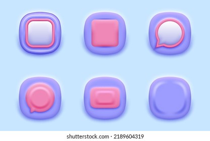 3D online social media communication application