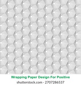 3D Optical Illusion Spiral Grid Texture Background, Abstract Architectural Line Art for Wrapping Paper