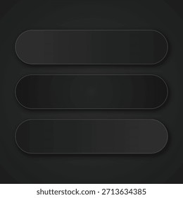 3d oval signs, Large buttons, web buttons.